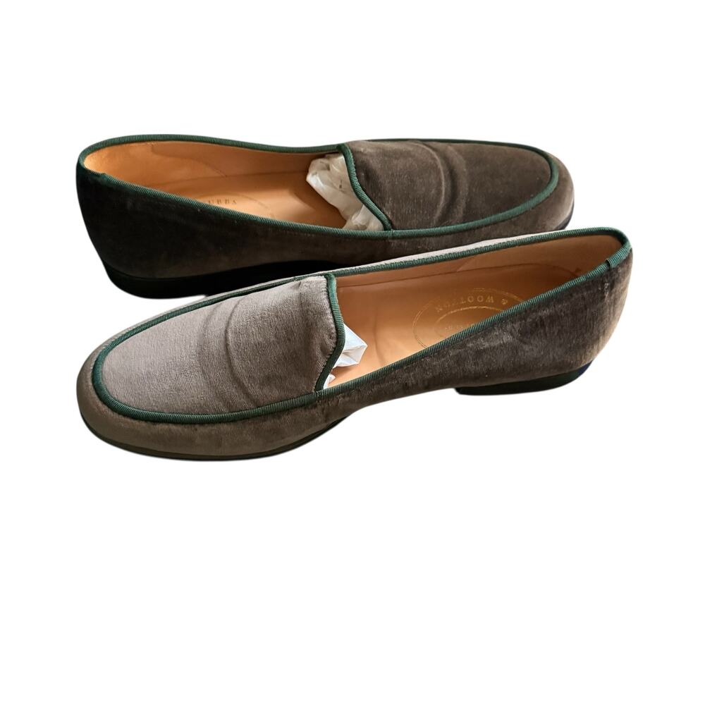 Stubbs & Wotton Palm Beach Contrast Beaver Men Lux Loafer Brown Size 11 New - Picture 7 of 10